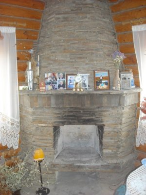 Kamin vom Ferienhaus