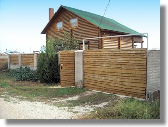 Wohnhaus in Zaozerne der Krim