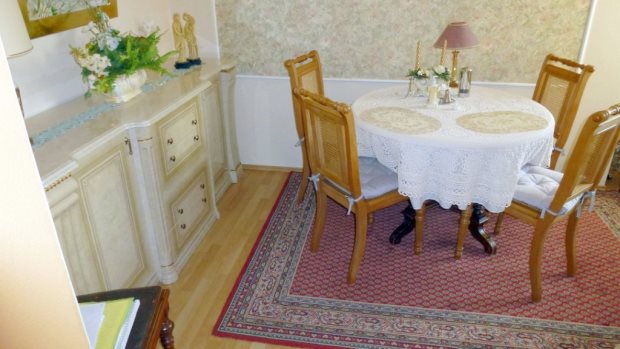 Essbereich im Apartment