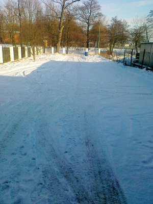Zufahrt zum Haus