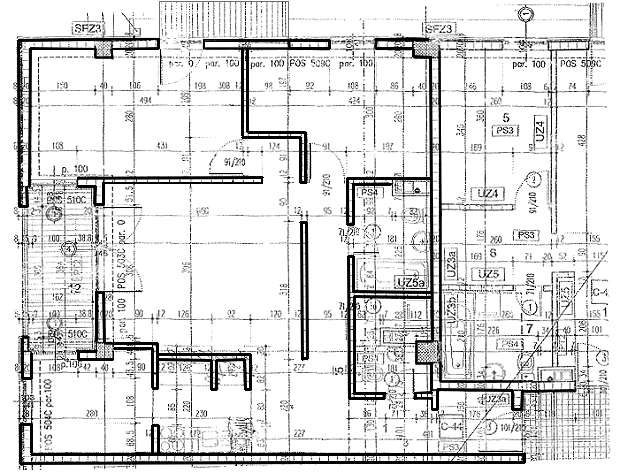 Grundriss der Eigentumswohnung