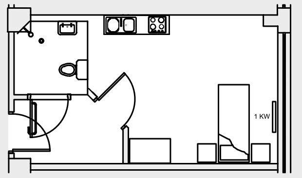 1 Zimmer Eigentumswohnung in Liverpool