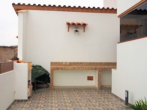 Grillecke vom Wohnhaus