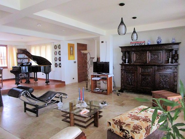 Wohnbereich der Villa