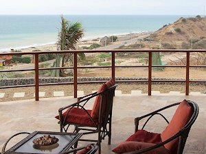 Balkon vom Ferienhaus