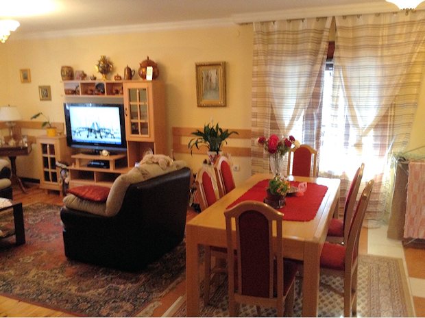 Wohnzimmer vom Ferienhaus