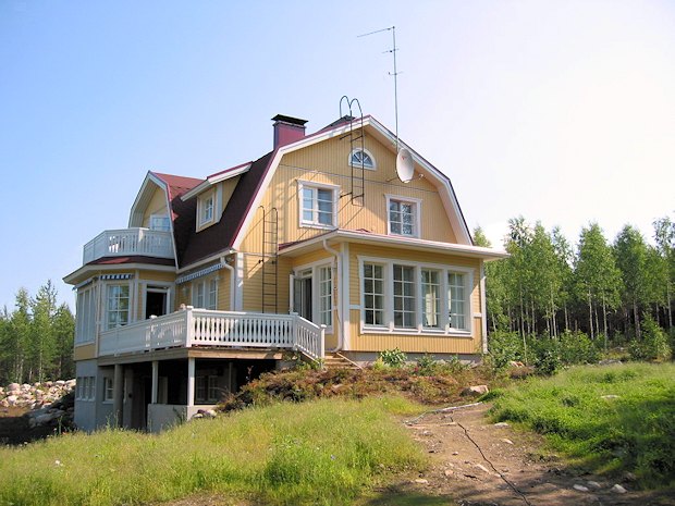 Wohnhaus Ferienhaus bei Punkaharju in Finnland