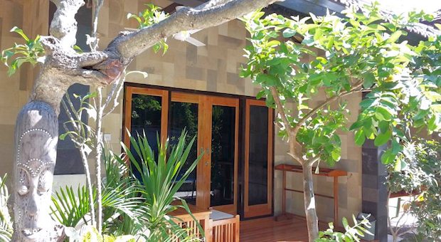 Terrasse vom Ferienhaus