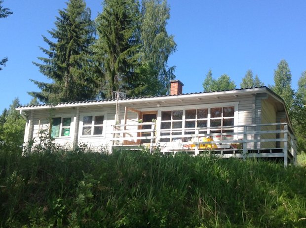 Ferienhaus am See bei Sulkava Finnland