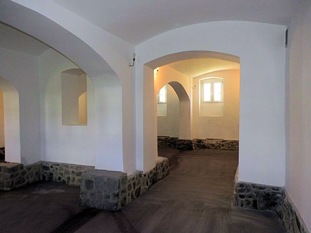 Kellerrume der Villa