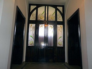 Eingangstr der Schlossvilla