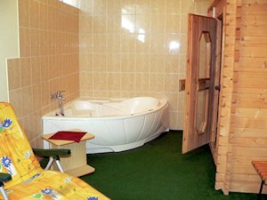 Sauna der Hotelanlage