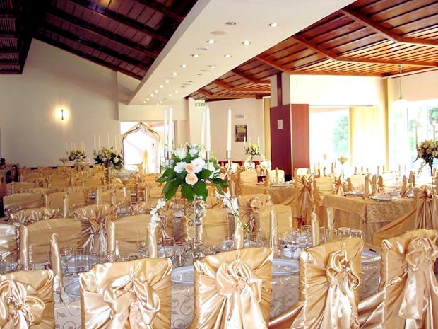 Restaurant der Hotelanlage