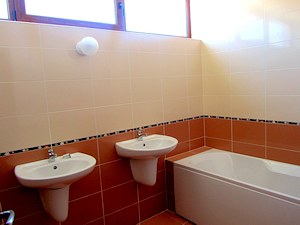 Badezimmer von einem Apartment