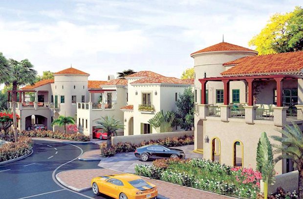 Huser der Jumeirah Golf Estates von Dubai