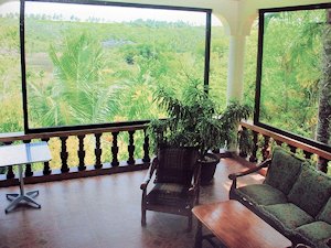 WohnbereichTerrasse vom Haus mit Ausblick