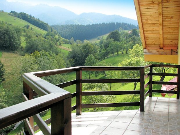 Ausblick vom Ferienhaus Ausblick vom Ferienhaus