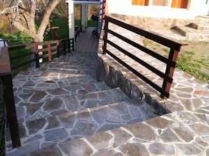 Zuweg vom Ferienhaus Zuweg vom Ferienhaus