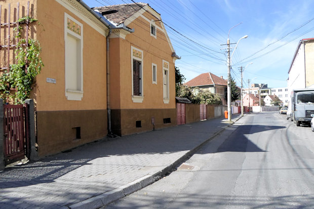 Seitenansicht vom Haus in Sighisoara