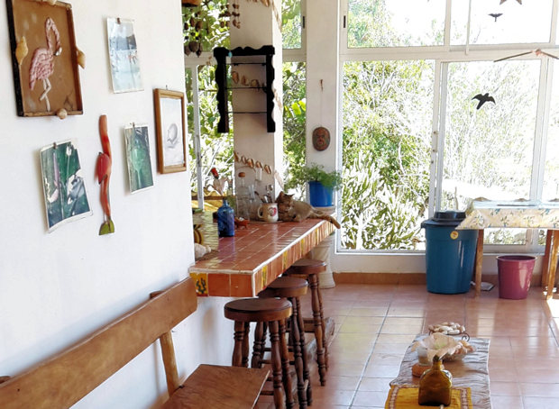 Veranda vom Ferienhaus