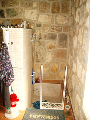 Wanne vom Bad im Ferienhaus