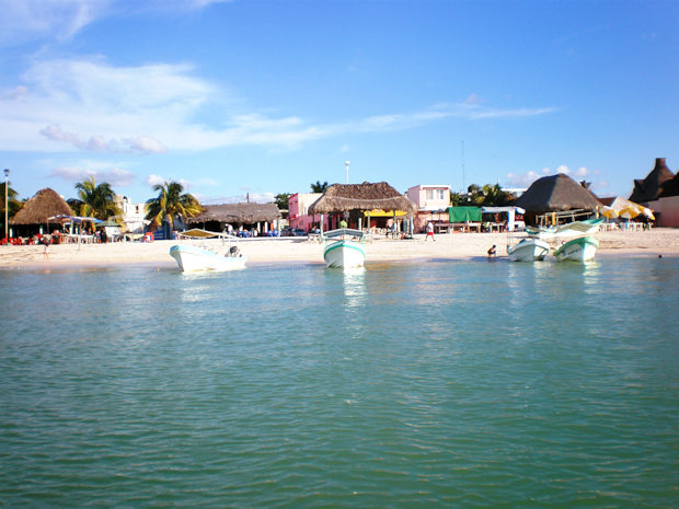 Celestun auf Yucatan Mexiko