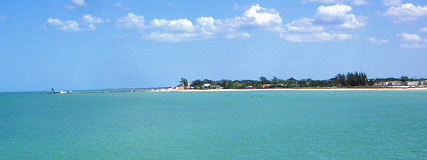 Meer und Strand von Celestun