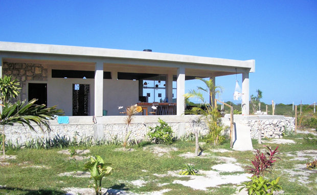 Terrasse vom Ferienhaus