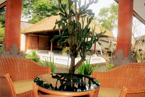 Terrasse vom Ferienhaus