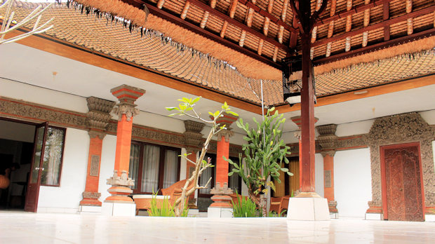 unter dem Bale Dangin des Ferienhauses