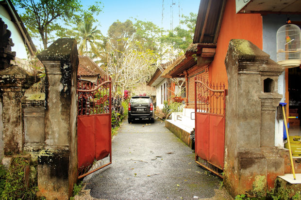 Zufahrt zum Ferienhaus