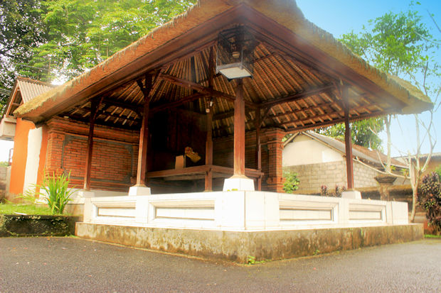 Pavillon vom Ferienhaus