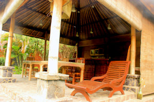 Bar im Resort auf Bali