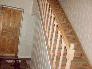 Treppenaufgang im Wohnhaus auf der Krim Treppenaufgang im Wohnhaus auf der Krim