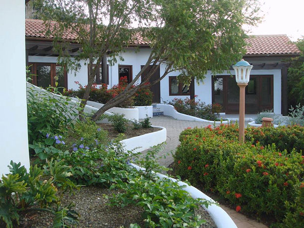 Eingangsbereich der Villa