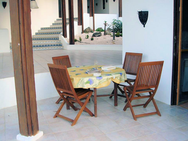 Essbereich der Villa