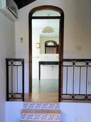 Aufgang zu einem Bad der Villa