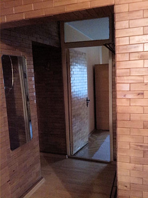 Flur der Ferienwohnung in Lugosch