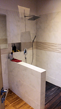 Bad vom Wohnhaus in Lovina