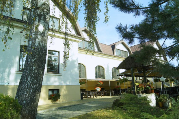 Terrassenbereich vom Hotelbetrieb