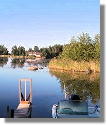 Baugrundstck mit Bootssteg in Finnland kaufen vom Immobilienmakler