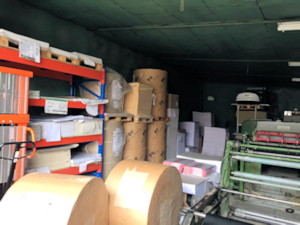 Lagerraum der Werkstatt in Chisinau Moldawien Lagerraum der Werkstatt in Chisinau Moldawien