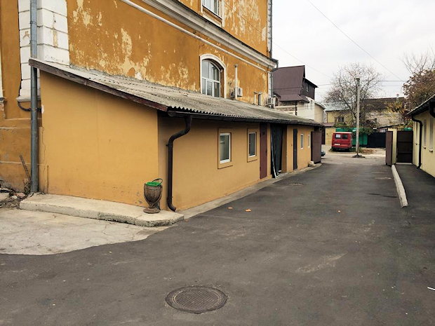 Nachbar der Werkstatt in Chisinau Moldawien