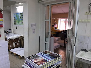 Druckerei in der Werkstatt in Chisinau Druckerei in der Werkstatt in Chisinau