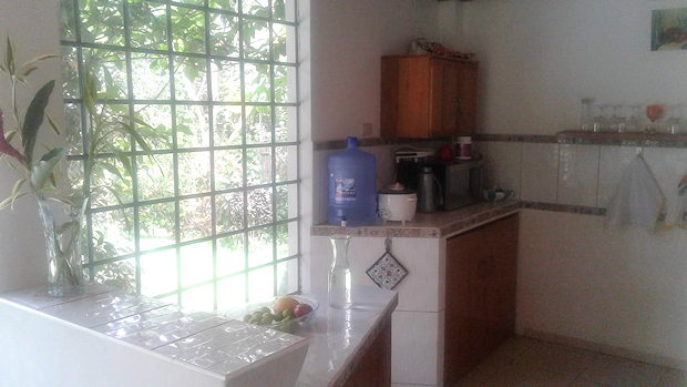 K�chenbereich vom Ferienhaus