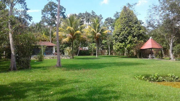 Garten vom Ferienhaus