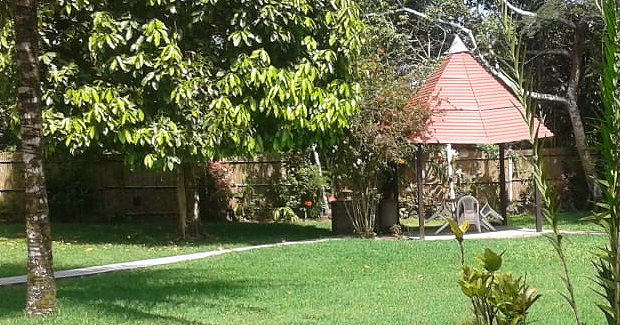 Grundst�ck vom Ferienhaus