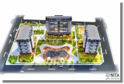 Apartmentanlage mit Apartments in Gazipasi Antalya