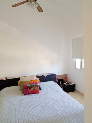 Schlafzimmer im Obergeschoss des Hauses