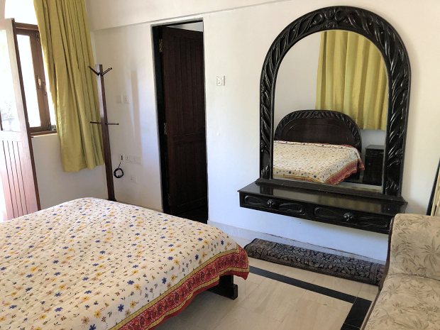 Schlafzimmer vom Ferienhaus in Goa